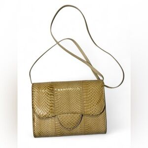 Vintage Rare Snake Skin Palizzio Purse